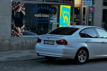 Backshop Weiß-Blau